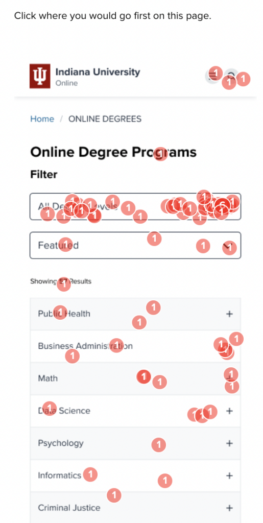click test mobile to validate design quality