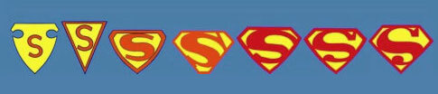 Superman's logos 