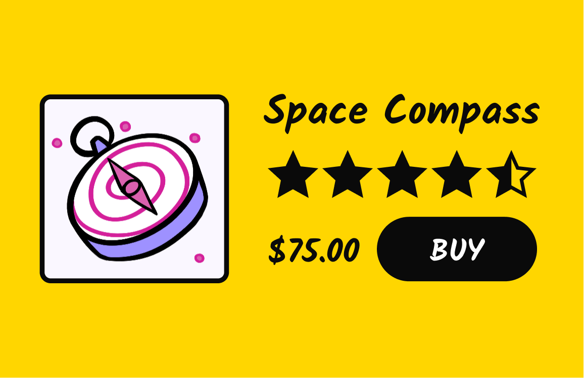 shopping experience space compass purchase