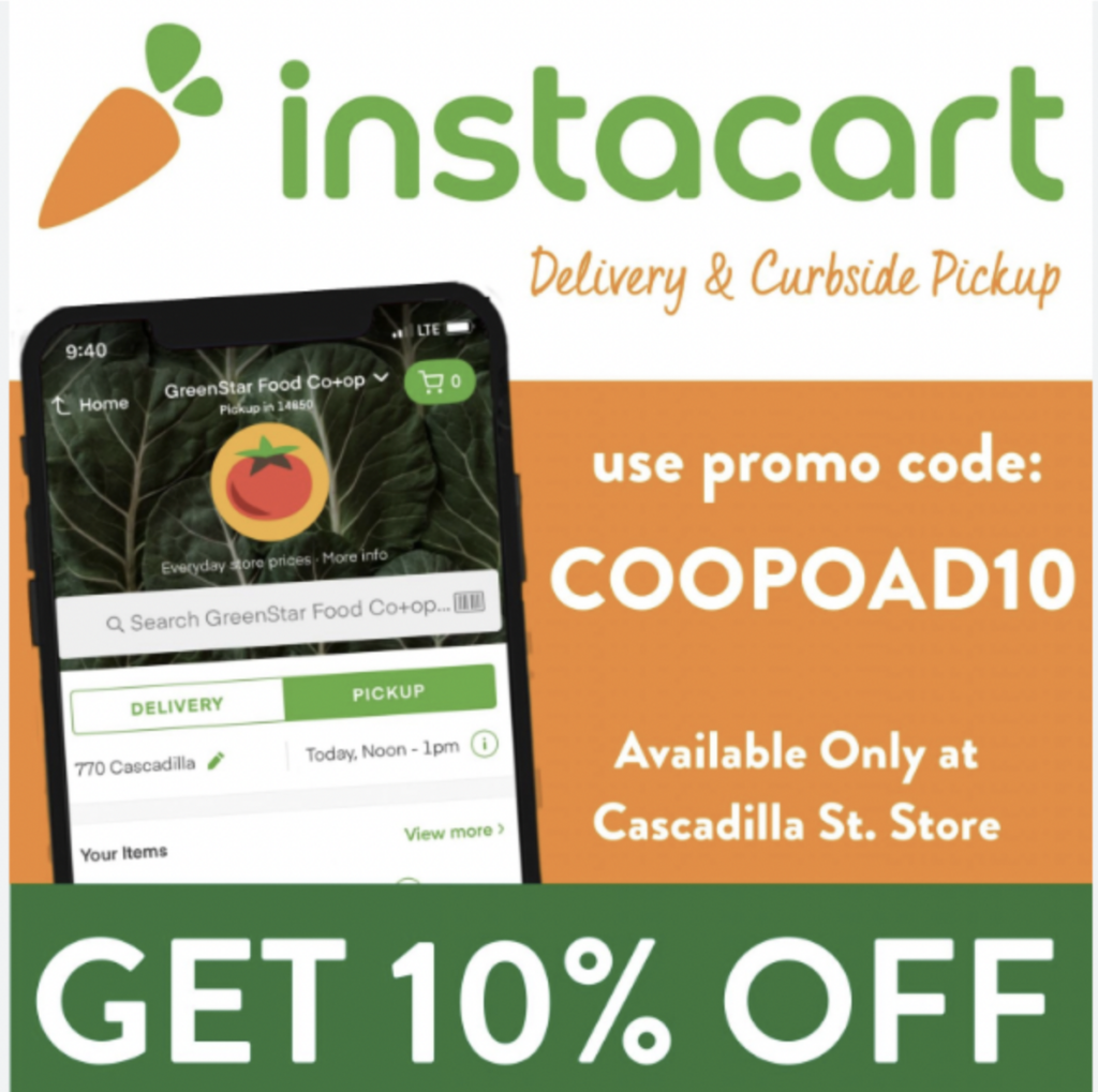 coupon for a discount, used in an example test of instacart users to demonstrate the xyz hypothesis